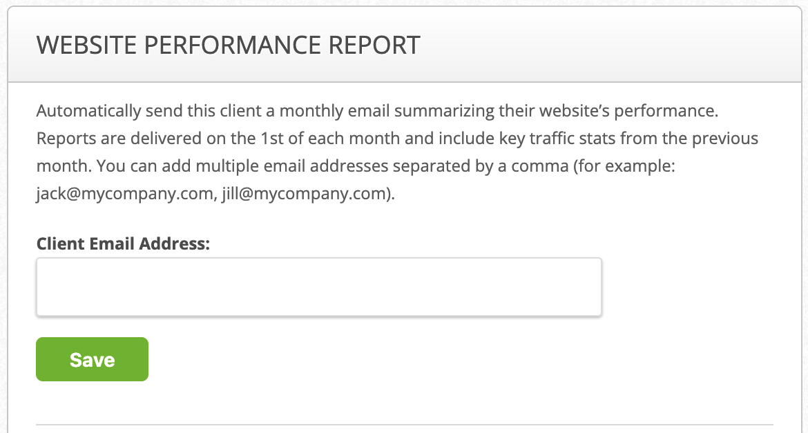 How to Send Monthly Website Performance Reports to Your Clients ...